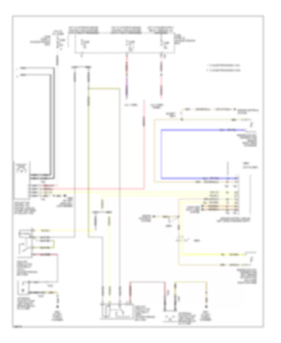 Automatic A C Wiring Diagram 3 of 3 for Audi A3 Premium 2013