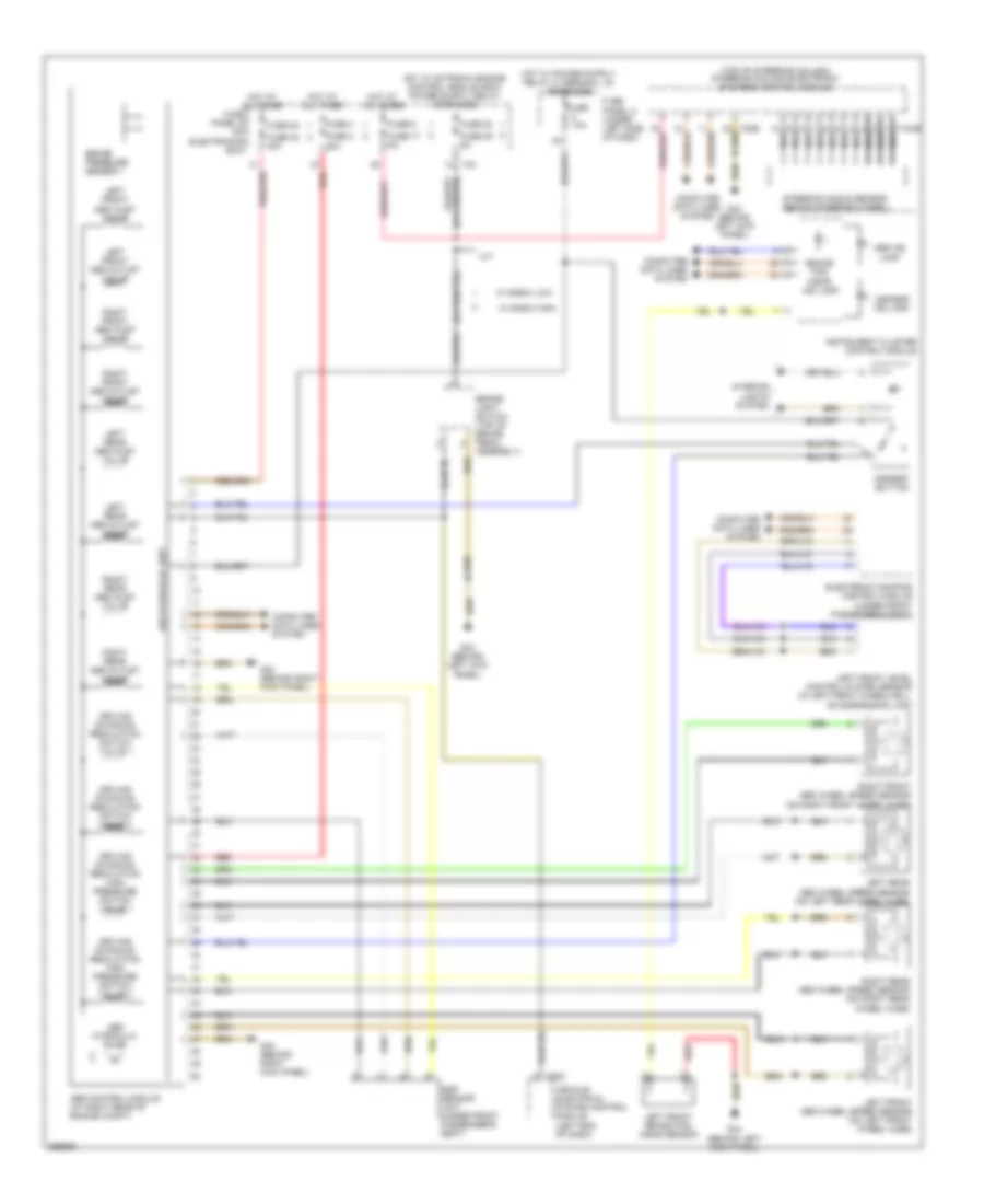 Anti lock Brakes Wiring Diagram for Audi A3 Premium 2013