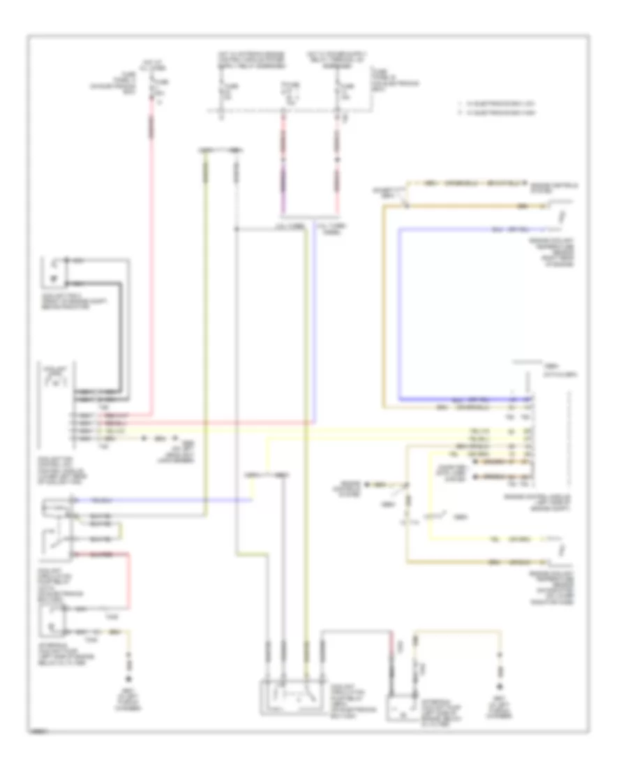 Cooling Fan Wiring Diagram for Audi A3 Premium 2013