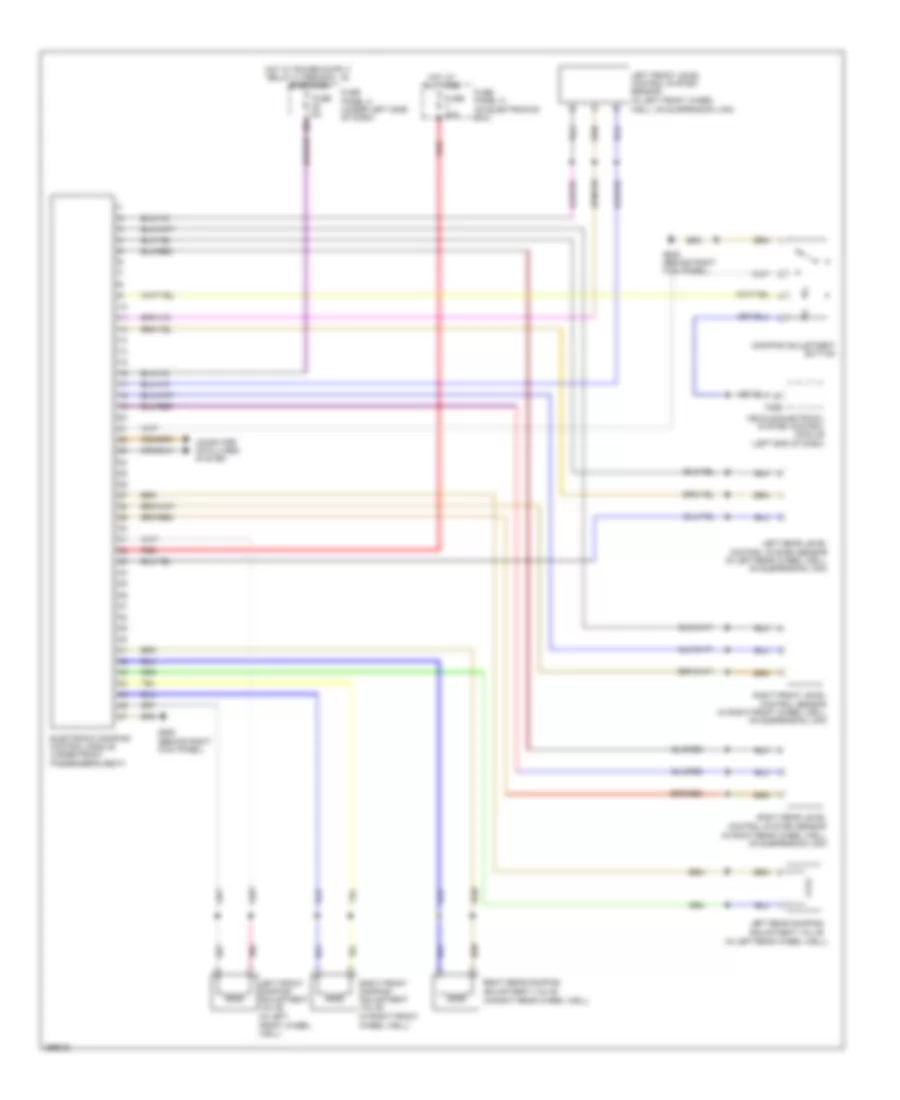 Electronic Suspension Wiring Diagram for Audi A3 Premium 2013