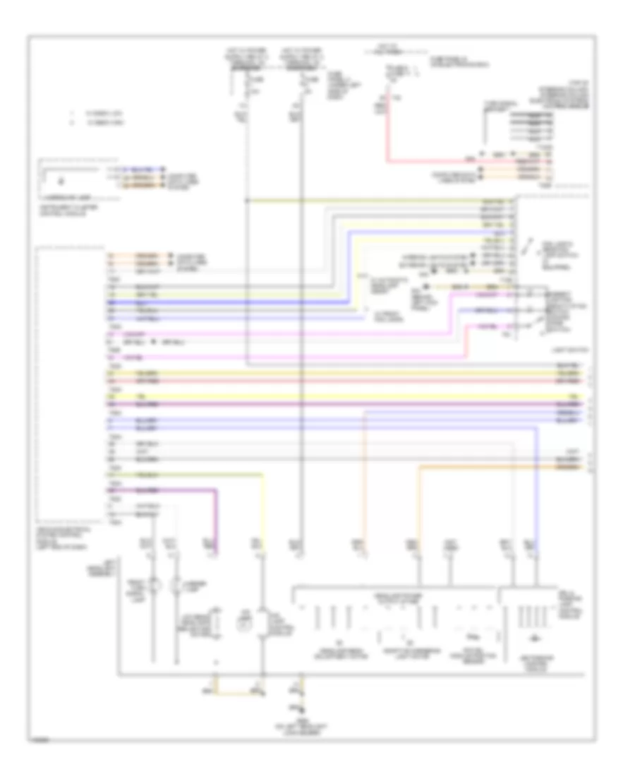 Headlights Wiring Diagram with Bi Xenon with Cornering Headlights 1 of 2 for Audi A3 Premium 2013