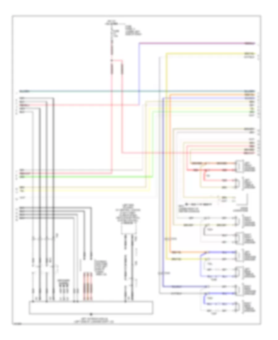 Navigation Wiring Diagram with RNS E with Bose 2 of 3 for Audi A3 Premium 2013