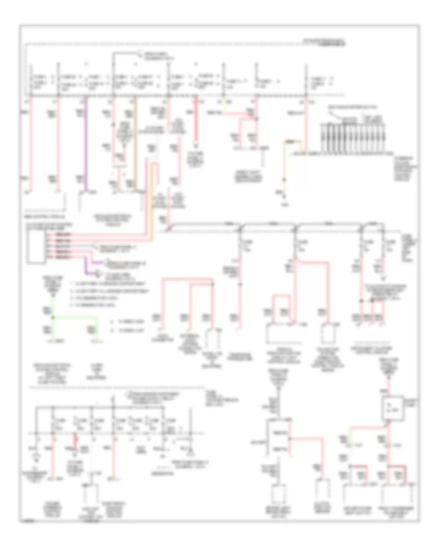 2 0L Turbo Power Distribution Wiring Diagram 2 of 4 for Audi A3 Premium 2013