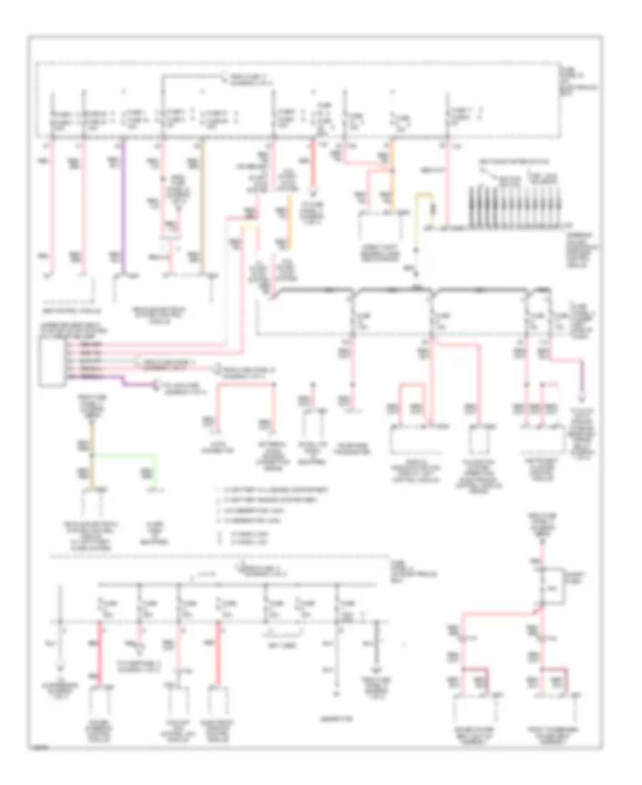 2 0L Turbo Diesel Power Distribution Wiring Diagram 2 of 4 for Audi A3 Premium 2013