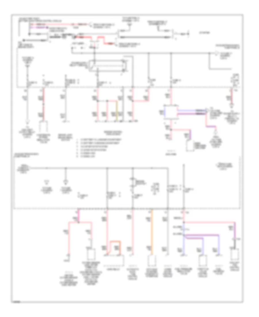 2 0L Turbo Diesel Power Distribution Wiring Diagram 4 of 4 for Audi A3 Premium 2013