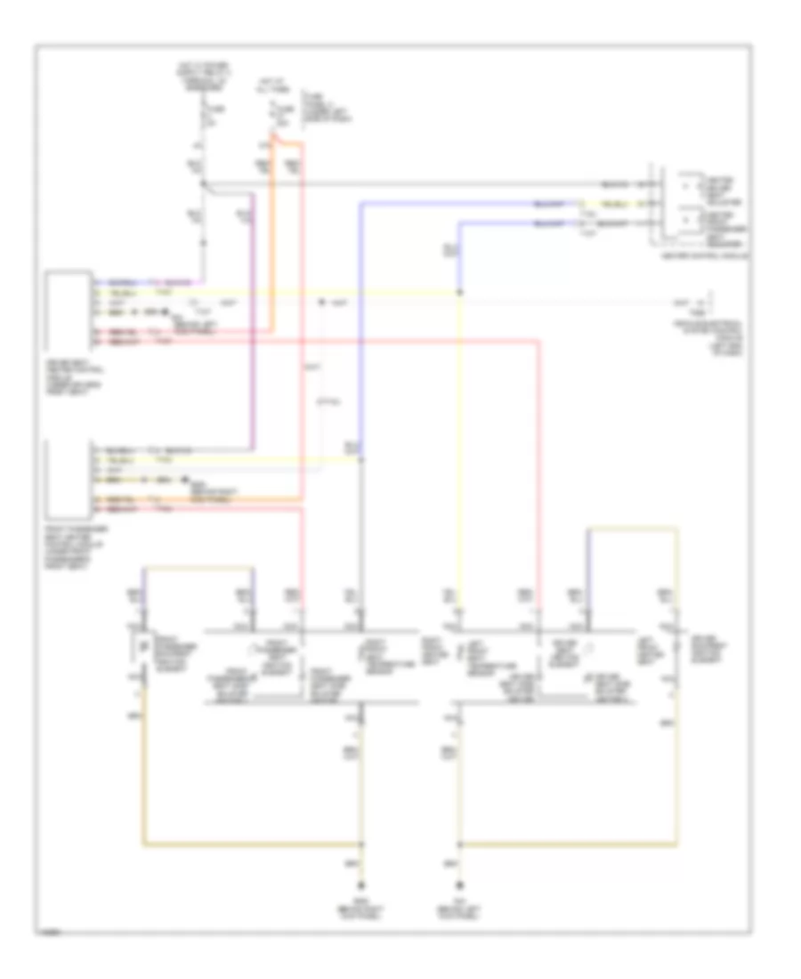 Heated Seats Wiring Diagram without Sport Seats  Power Seats for Audi A3 Premium 2013