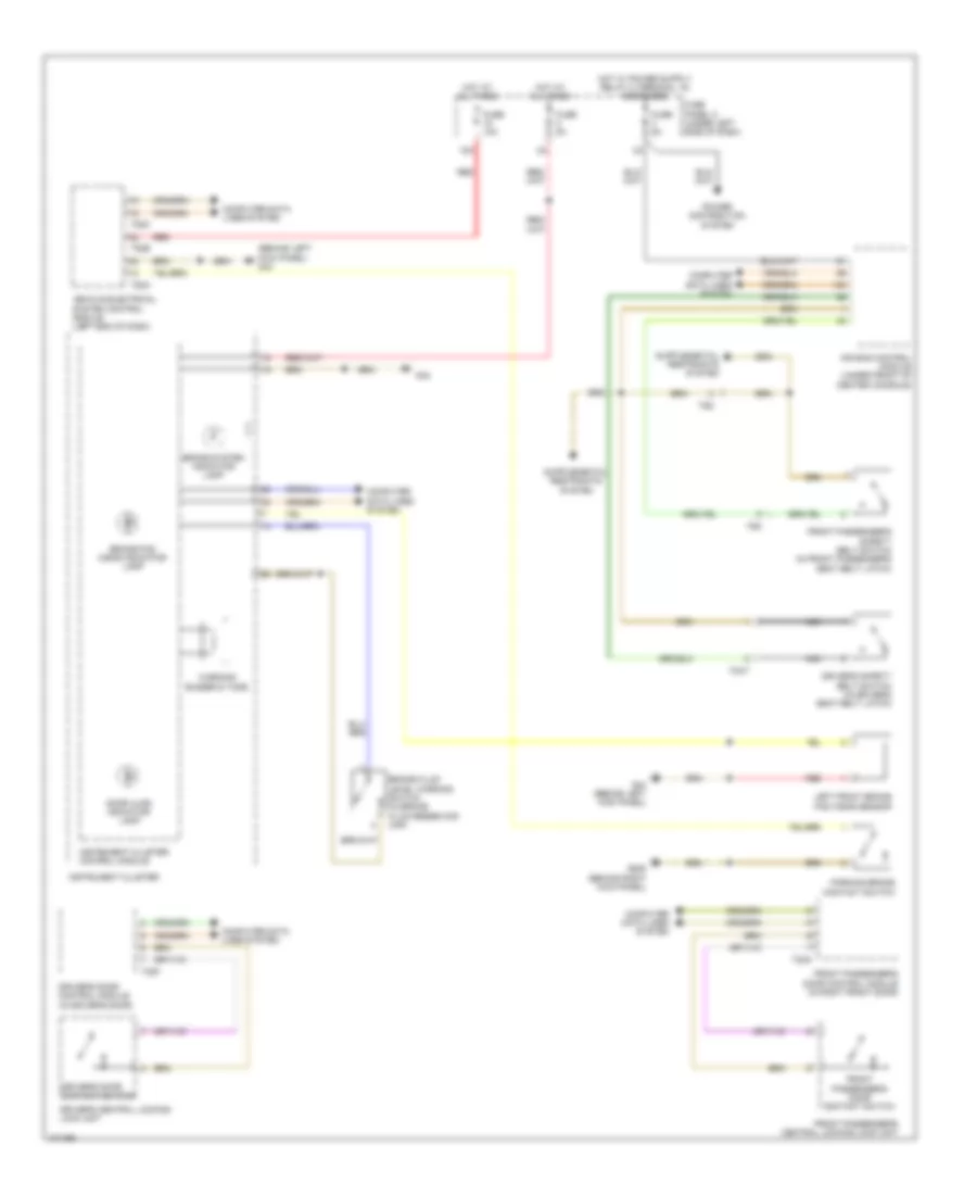 Buzzer Wiring Diagram for Audi A3 Premium 2013