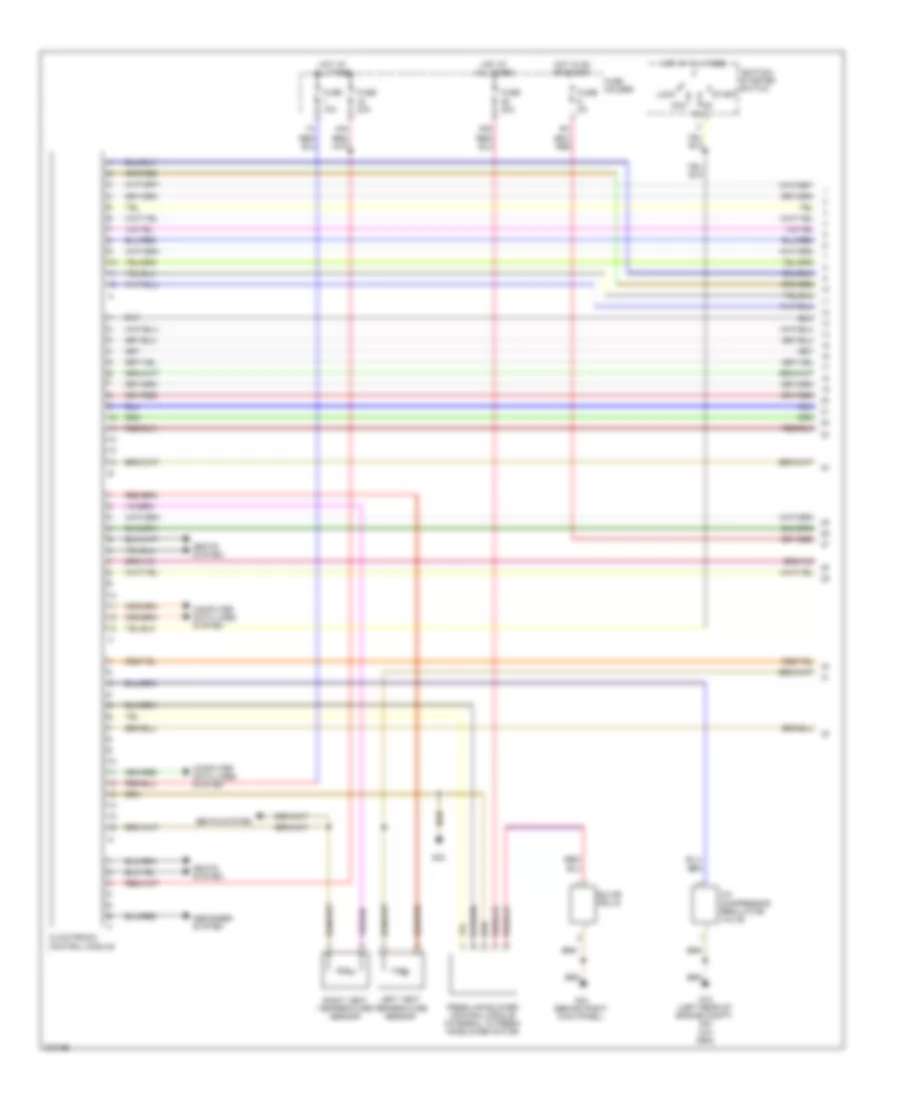 Automatic A C Wiring Diagram Except Convertible 1 of 3 for Audi S4 Avant Quattro 2007