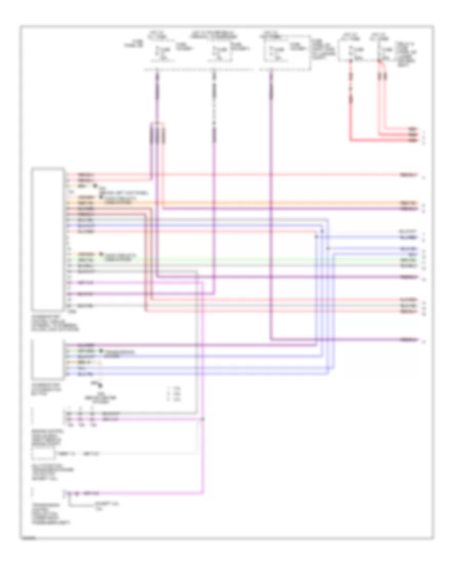 Access Start Wiring Diagram 1 of 2 for Audi Q7 3 0 TDI 2010