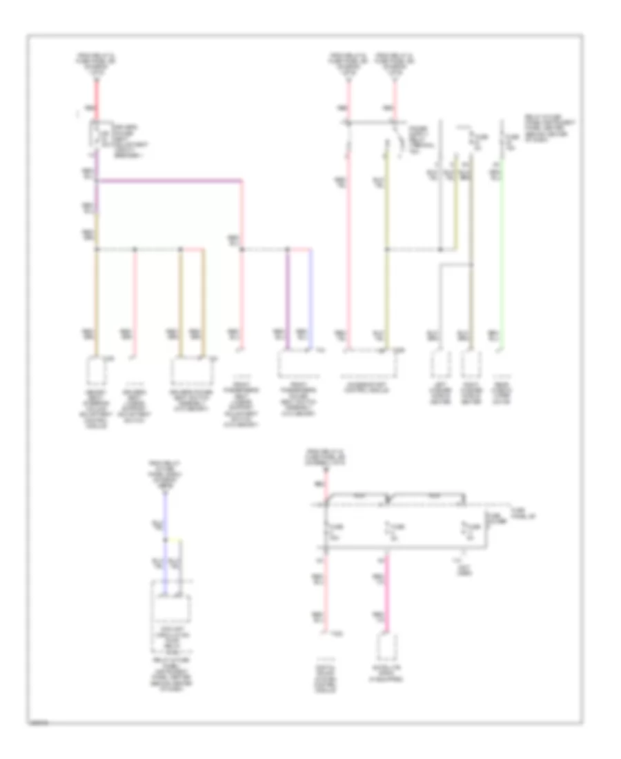 4.2L, Power Distribution Wiring Diagram (6 of 6) for Audi Q7 3.0 TDI 2010