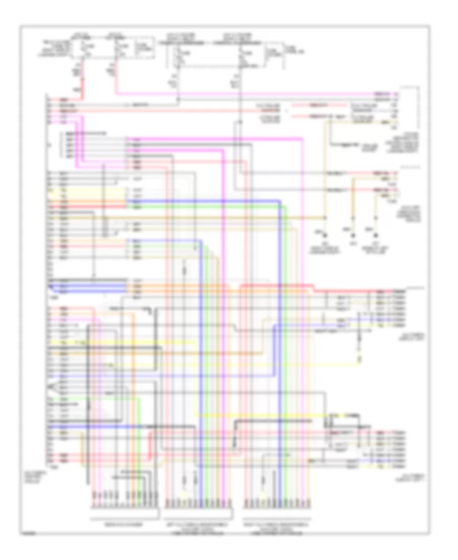 Rear Seat Entertainment Wiring Diagram for Audi Q7 3 0 TDI 2010