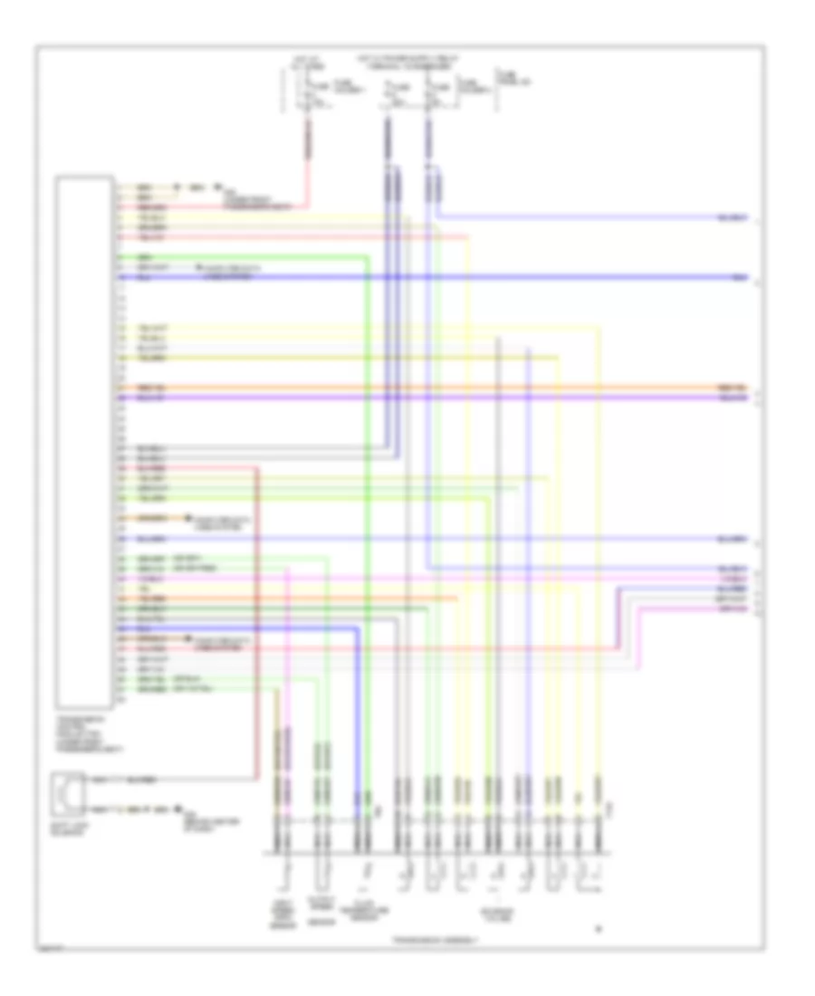 3 0L Turbo Transmission Wiring Diagram 1 of 2 for Audi Q7 4 2 2010