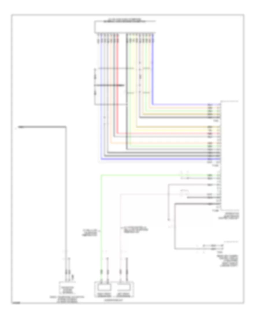 Multimedia Interface Wiring Diagram (2 of 2) for Audi Q7 4.2 2010