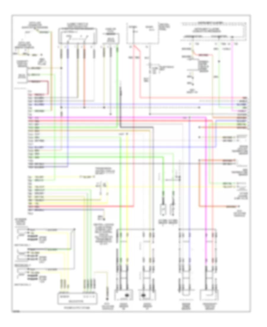 2 8L Engine Performance Wiring Diagram 1 of 2 for Audi A6 1997