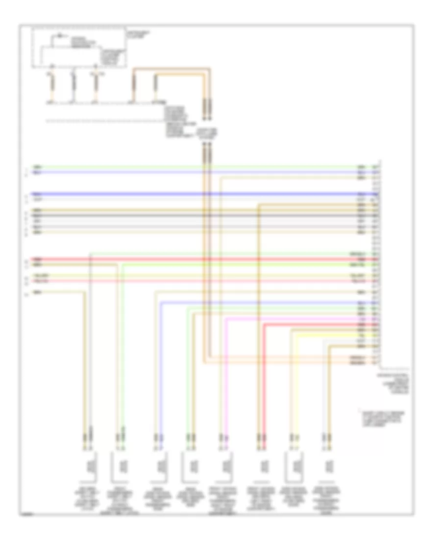 Supplemental Restraints Wiring Diagram 3 of 3 for Audi A3 2008