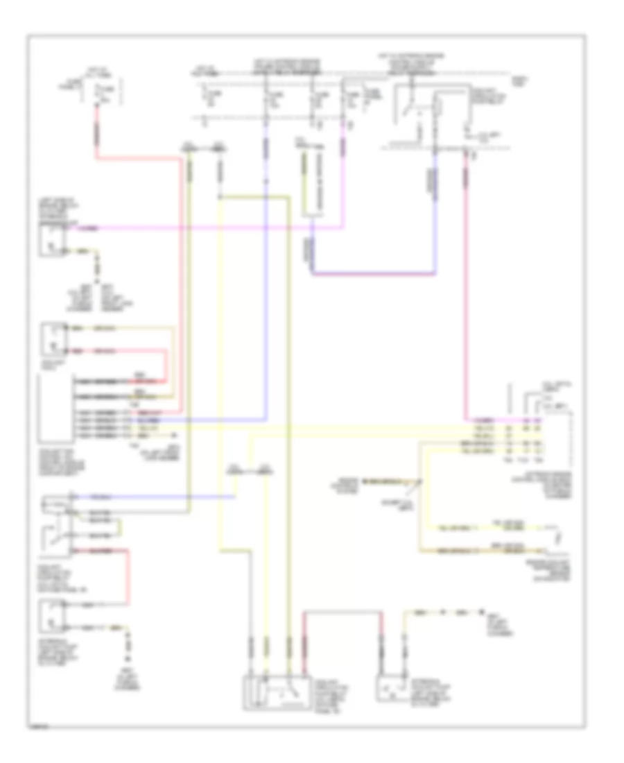 Automatic AC Wiring Diagram, Early Production (3 of 3) for Audi A3 2008