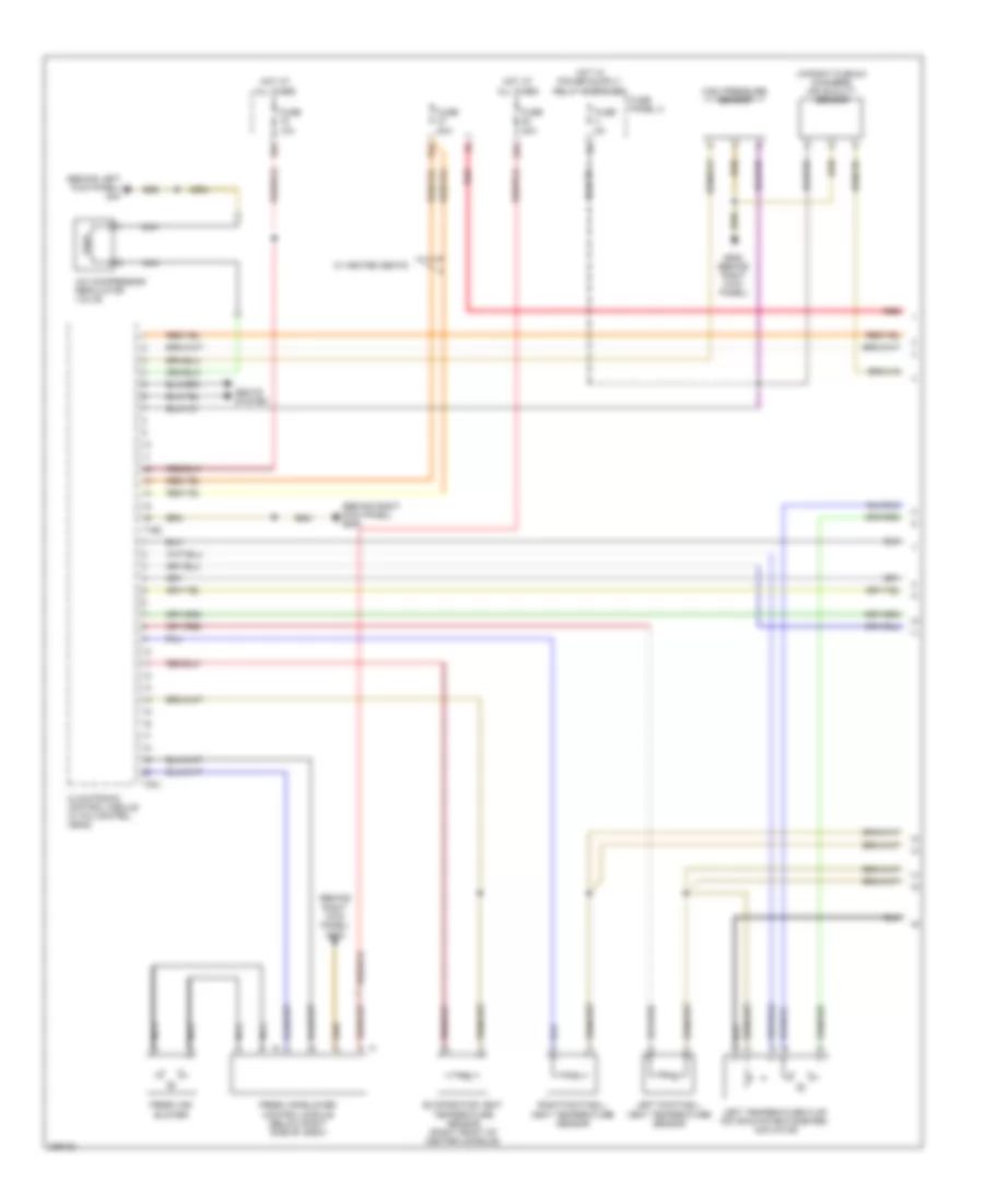 Automatic AC Wiring Diagram, Late Production (1 of 3) for Audi A3 2008