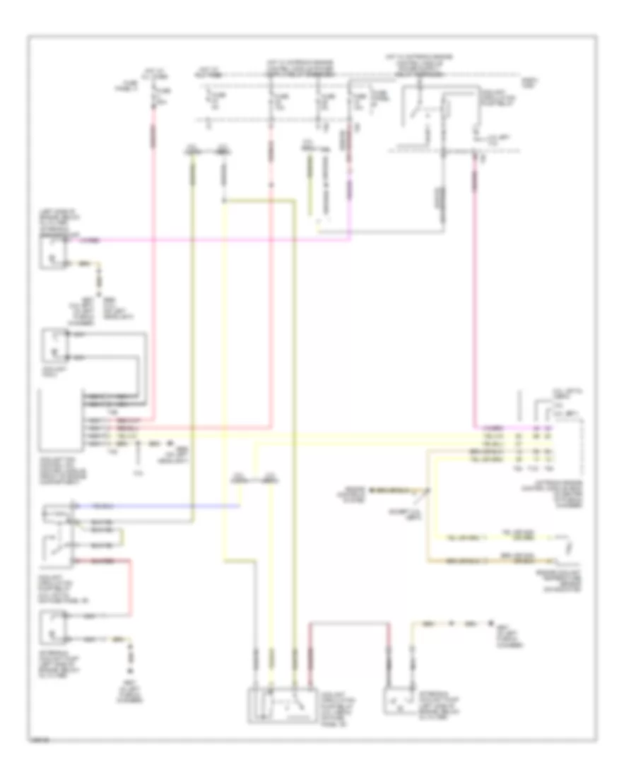 Automatic A C Wiring Diagram Late Production 3 of 3 for Audi A3 2008