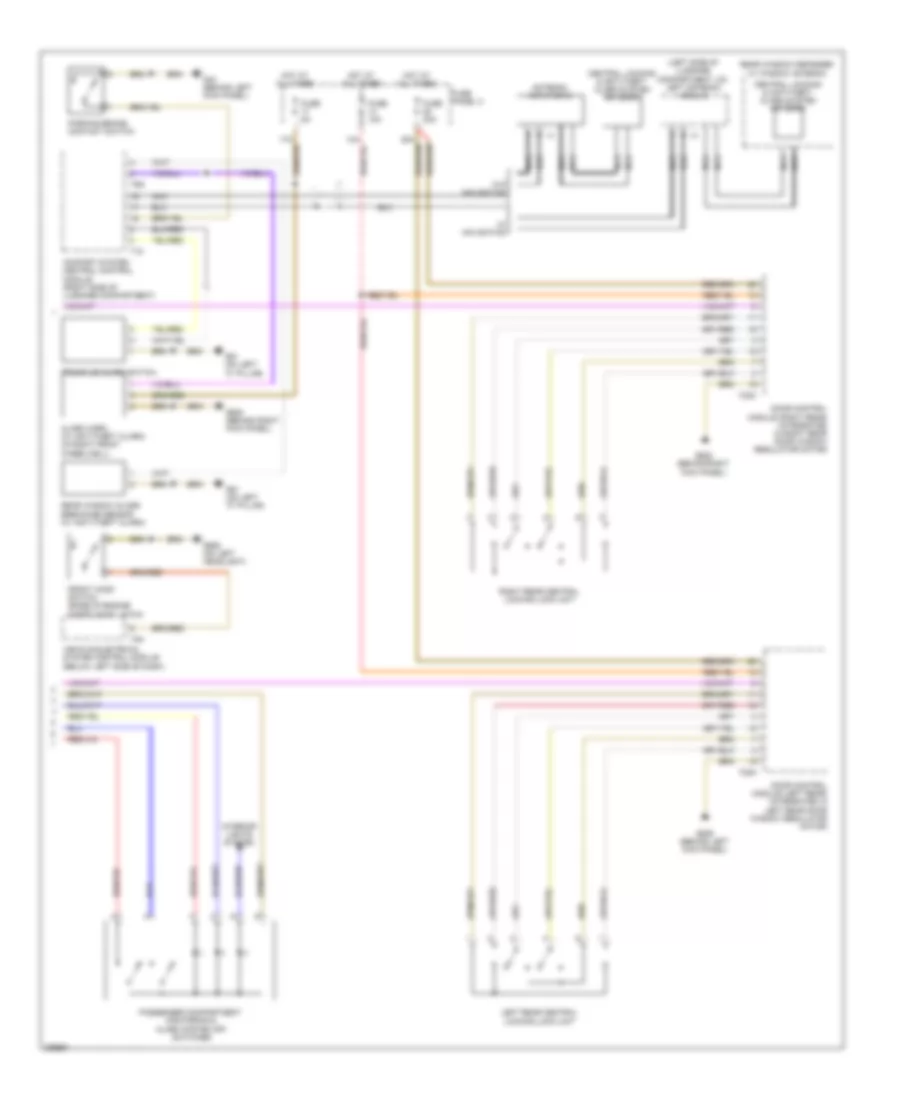Anti-theft Wiring Diagram, Early Production (2 of 2) for Audi A3 2008
