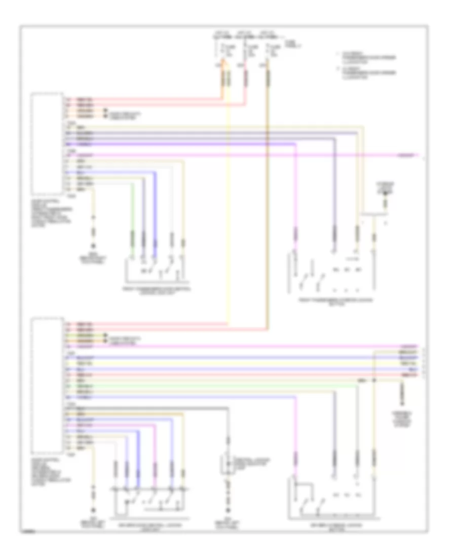 Anti-theft Wiring Diagram, Late Production (1 of 2) for Audi A3 2008