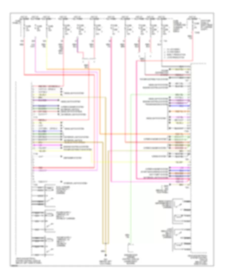 Body Computer Module Wiring Diagram (2 of 2) for Audi A3 2008
