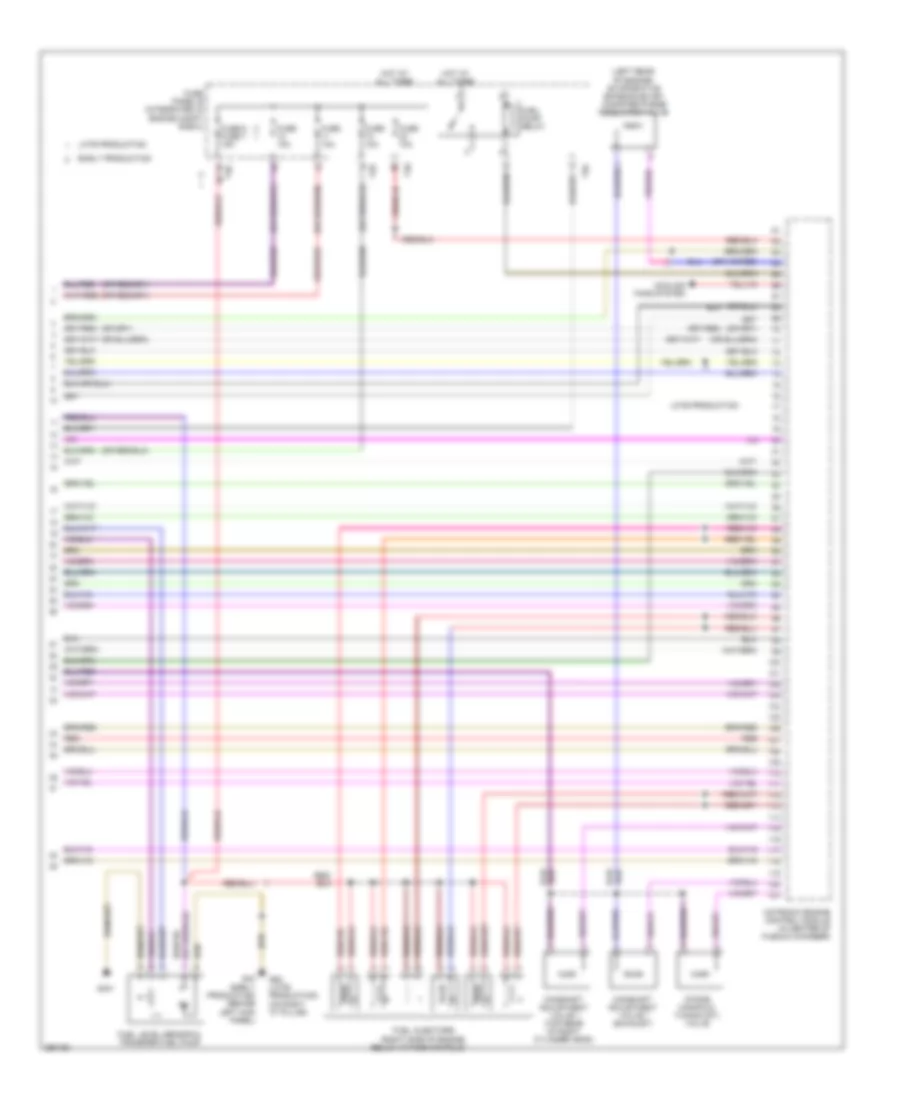 3.2L, Engine Performance Wiring Diagram (5 of 5) for Audi A3 2008