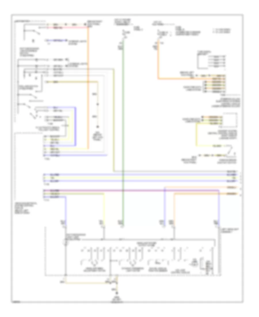 Headlights Wiring Diagram, Early Production with Bi-Xenon  Cornering Headlights (1 of 2) for Audi A3 2008