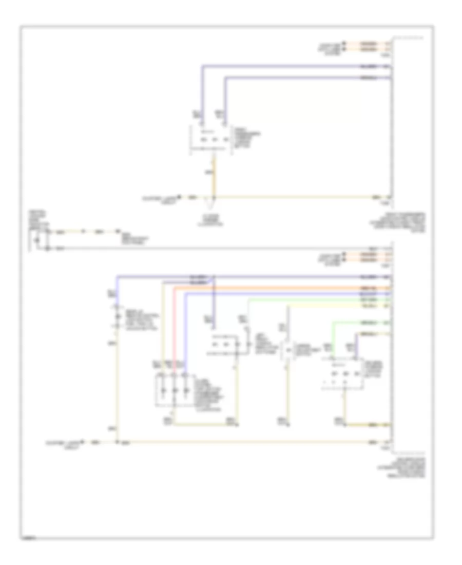 Instrument Illumination Wiring Diagram Early Production 2 of 2 for Audi A3 2008