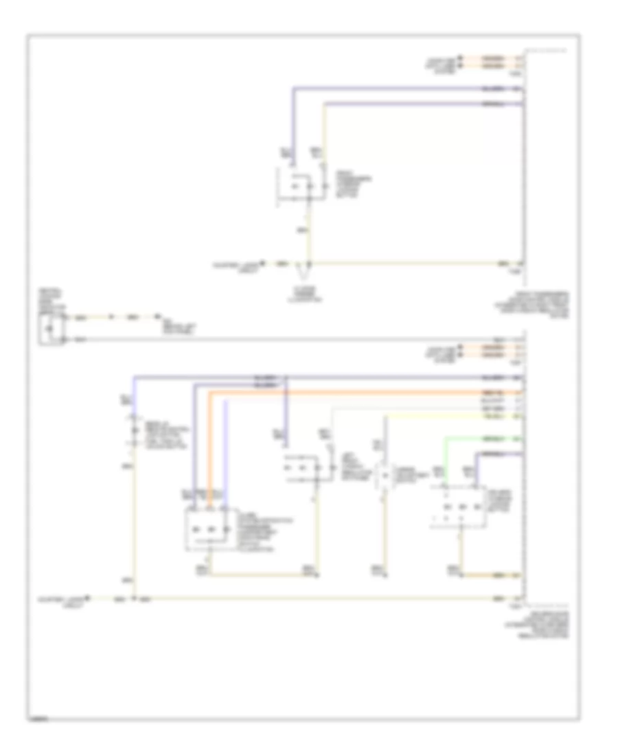 Instrument Illumination Wiring Diagram Late Production 2 of 2 for Audi A3 2008
