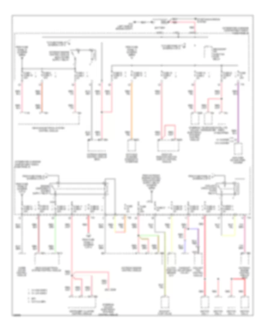 2 0L Turbo Power Distribution Wiring Diagram Late Production 4 of 4 for Audi A3 2008