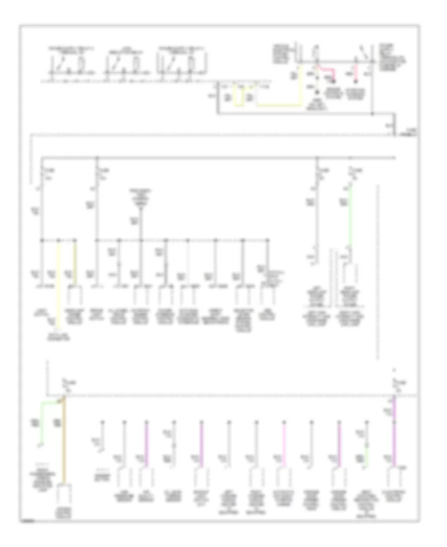 3 2L Power Distribution Wiring Diagram Early Production 3 of 4 for Audi A3 2008