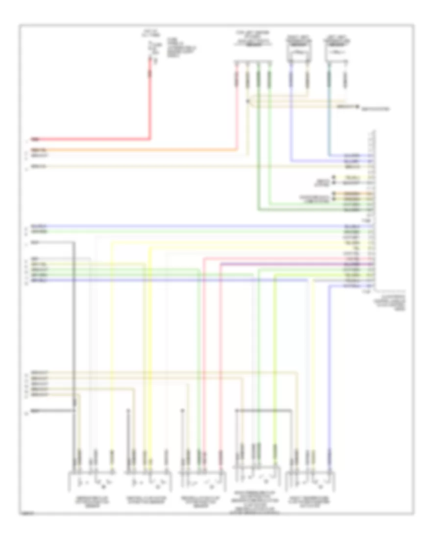 Automatic AC Wiring Diagram, Early Production (2 of 3) for Audi A3 Quattro 2008