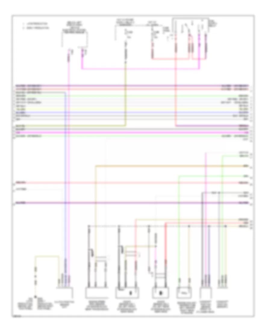 3.2L, Engine Performance Wiring Diagram (3 of 5) for Audi A3 Quattro 2008