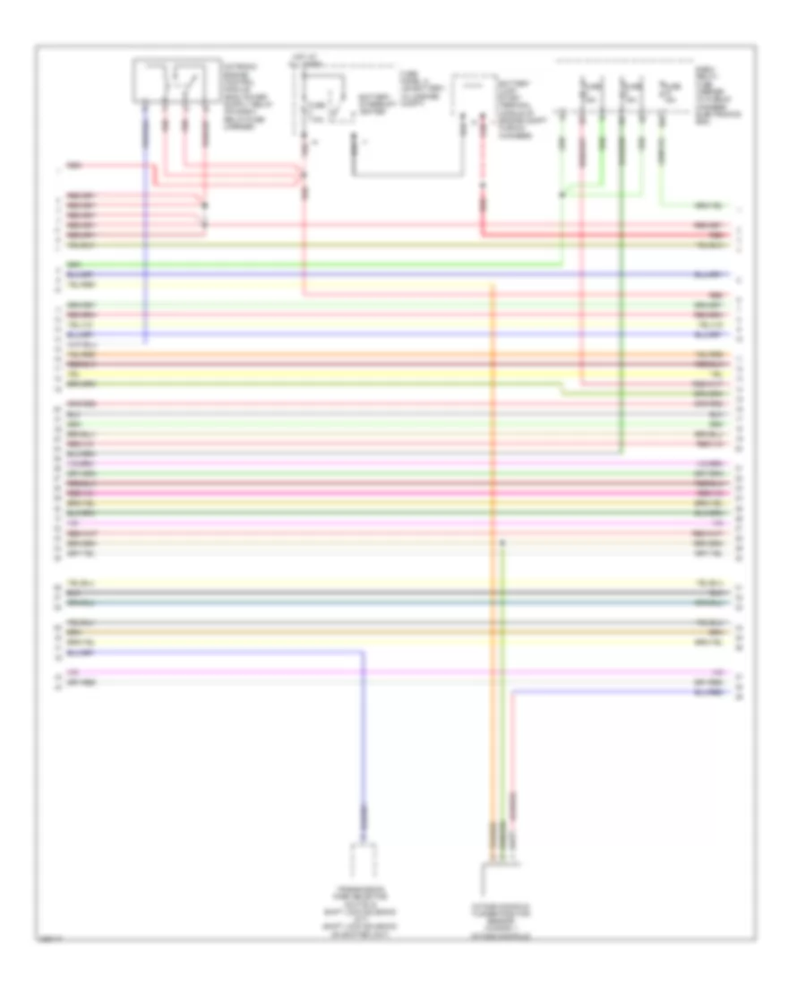 3.0L, Engine Performance Wiring Diagram (2 of 8) for Audi S4 Quattro 2010