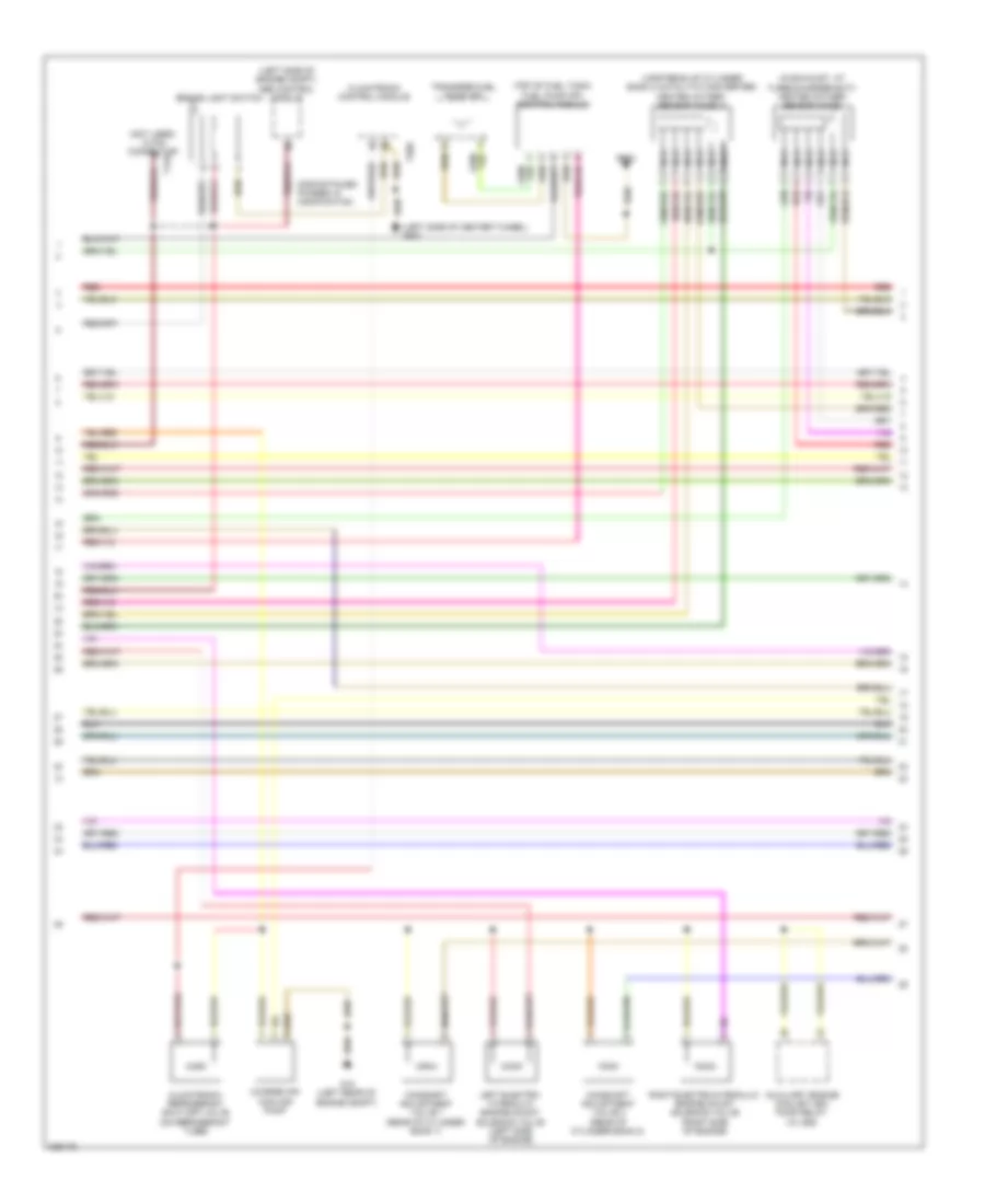 3.0L, Engine Performance Wiring Diagram (4 of 8) for Audi S4 Quattro 2010