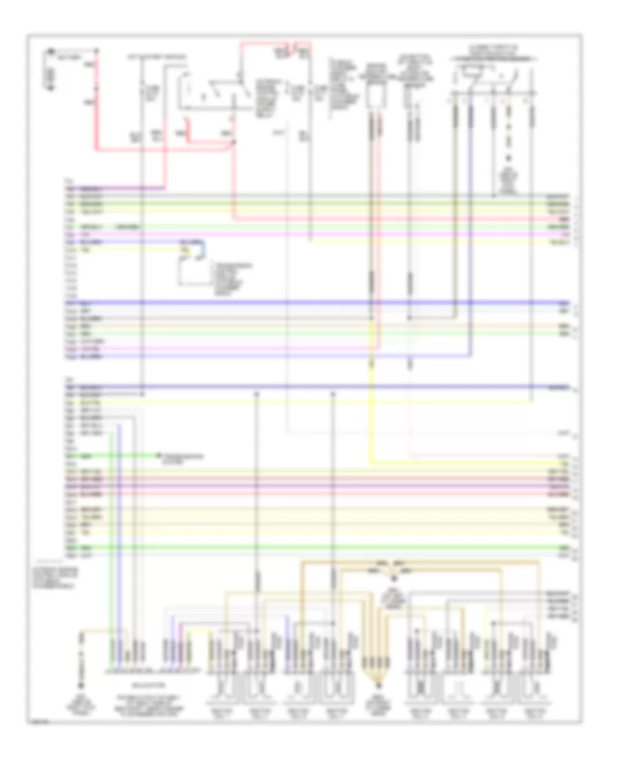 3 7L Engine Performance Wiring Diagram 1 of 3 for Audi A8 1997