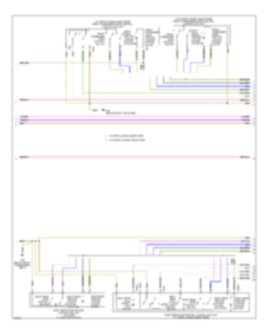 Anti theft Wiring Diagram 6 of 7 for Audi A8 Quattro 2014