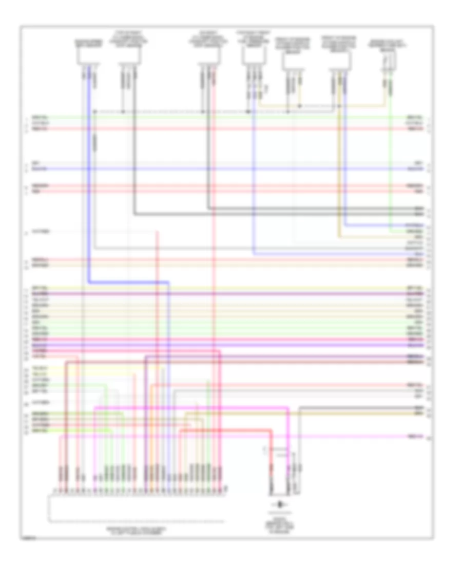 4.2L, Engine Performance Wiring Diagram (5 of 7) for Audi S5 3.0T Quattro 2010