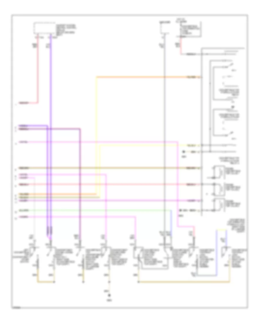 Convertible Top Wiring Diagram 2 of 2 for Audi A4 Avant Quattro 2008