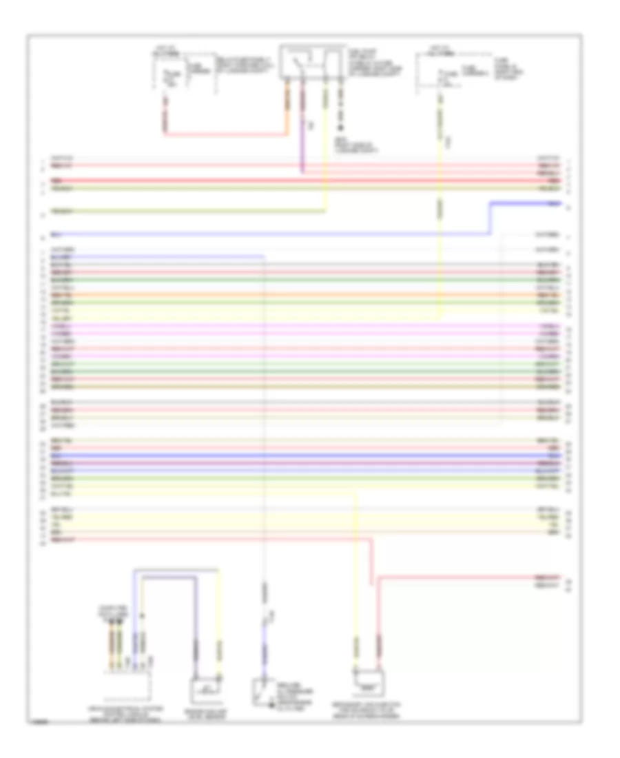 3.0L SC, Engine Performance Wiring Diagram (3 of 9) for Audi A8 Quattro L TDI 2014