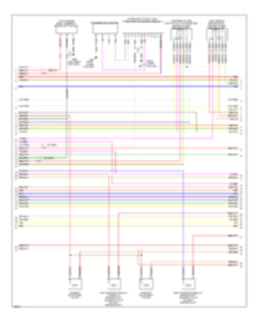 3.0L SC, Engine Performance Wiring Diagram (4 of 9) for Audi A8 Quattro L TDI 2014