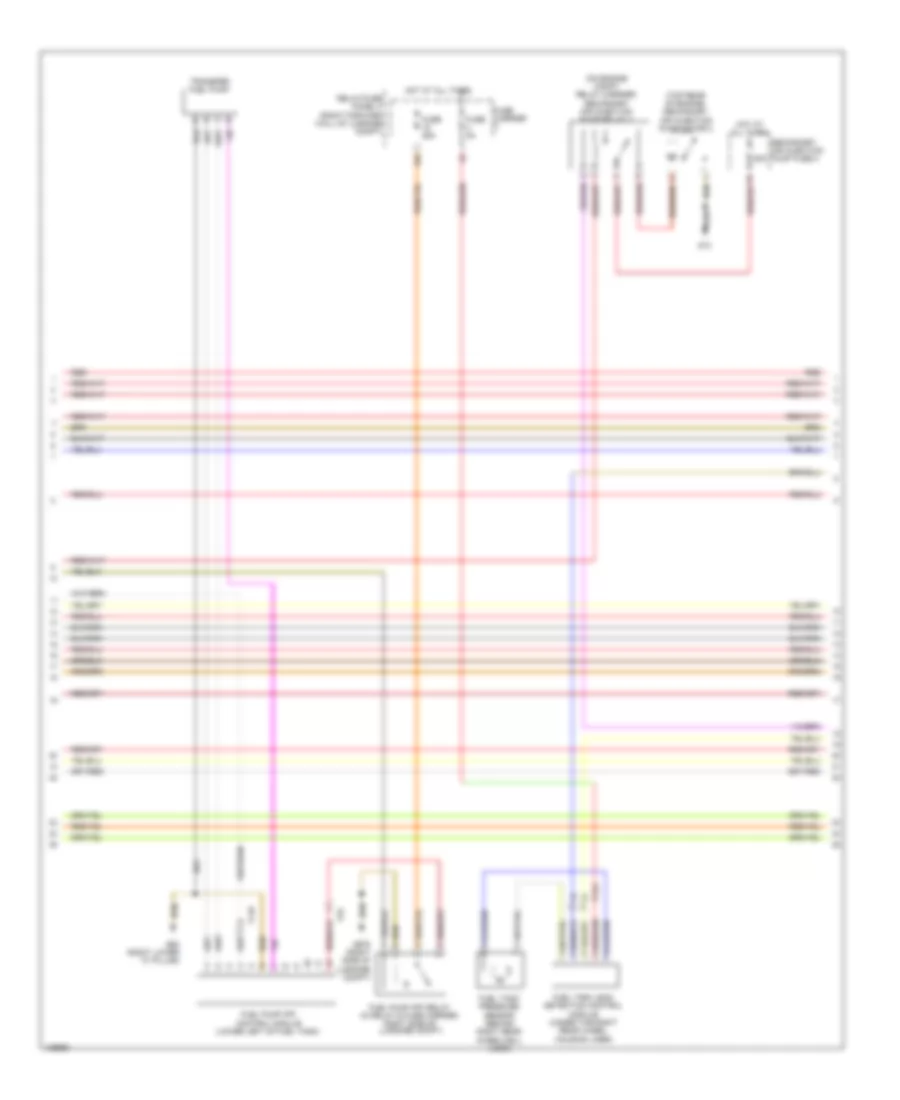 6.3L, Engine Performance Wiring Diagram (7 of 11) for Audi A8 Quattro L TDI 2014