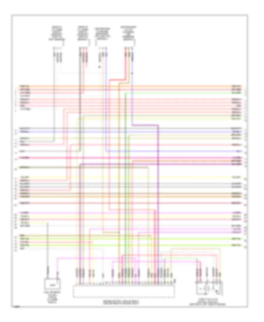 6.3L, Engine Performance Wiring Diagram (9 of 11) for Audi A8 Quattro L TDI 2014