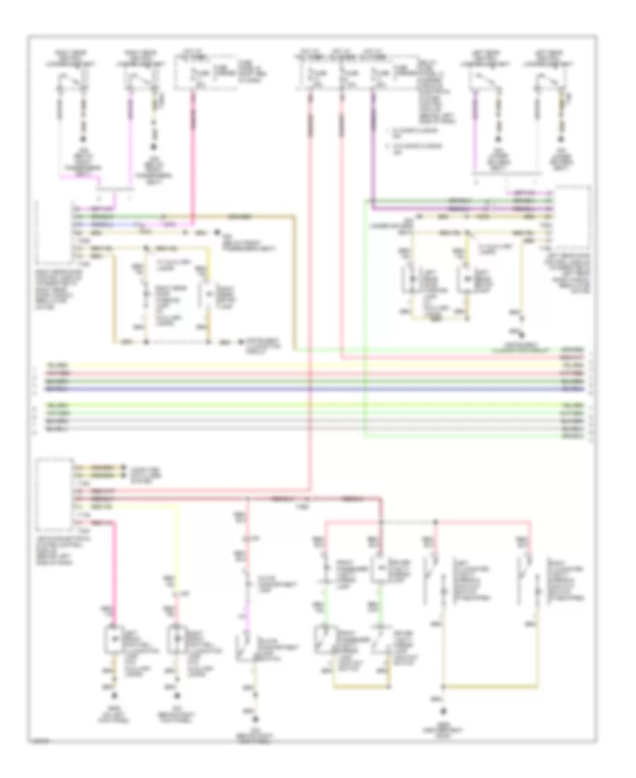 Courtesy Lamps Wiring Diagram 3 of 5 for Audi A8 Quattro L TDI 2014