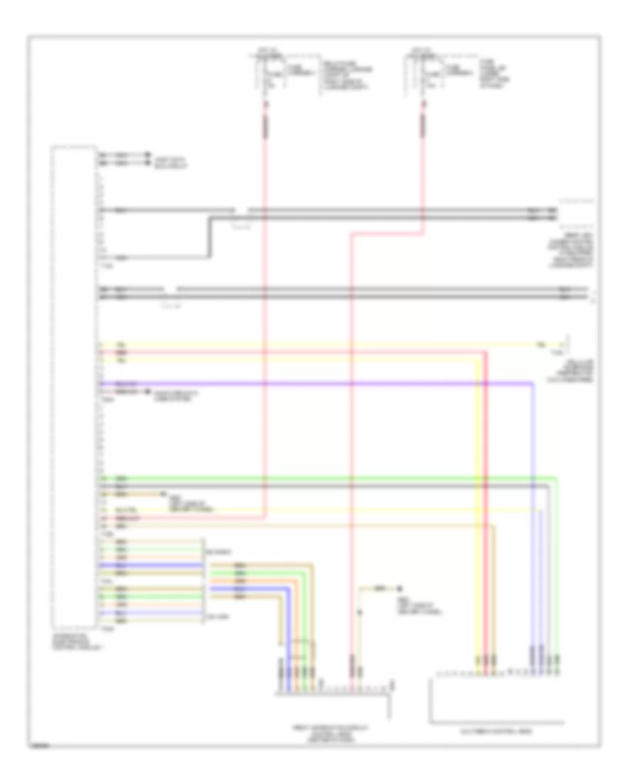 Multimedia Interface Wiring Diagram, Late Production (1 of 2) for Audi A5 Quattro 2008