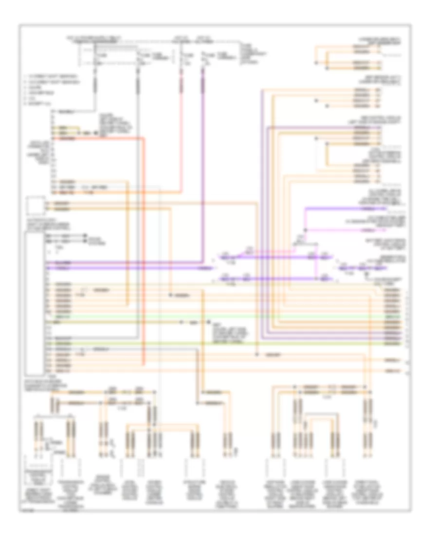 Computer Data Lines Wiring Diagram 1 of 3 for Audi A5 Premium Plus 2013
