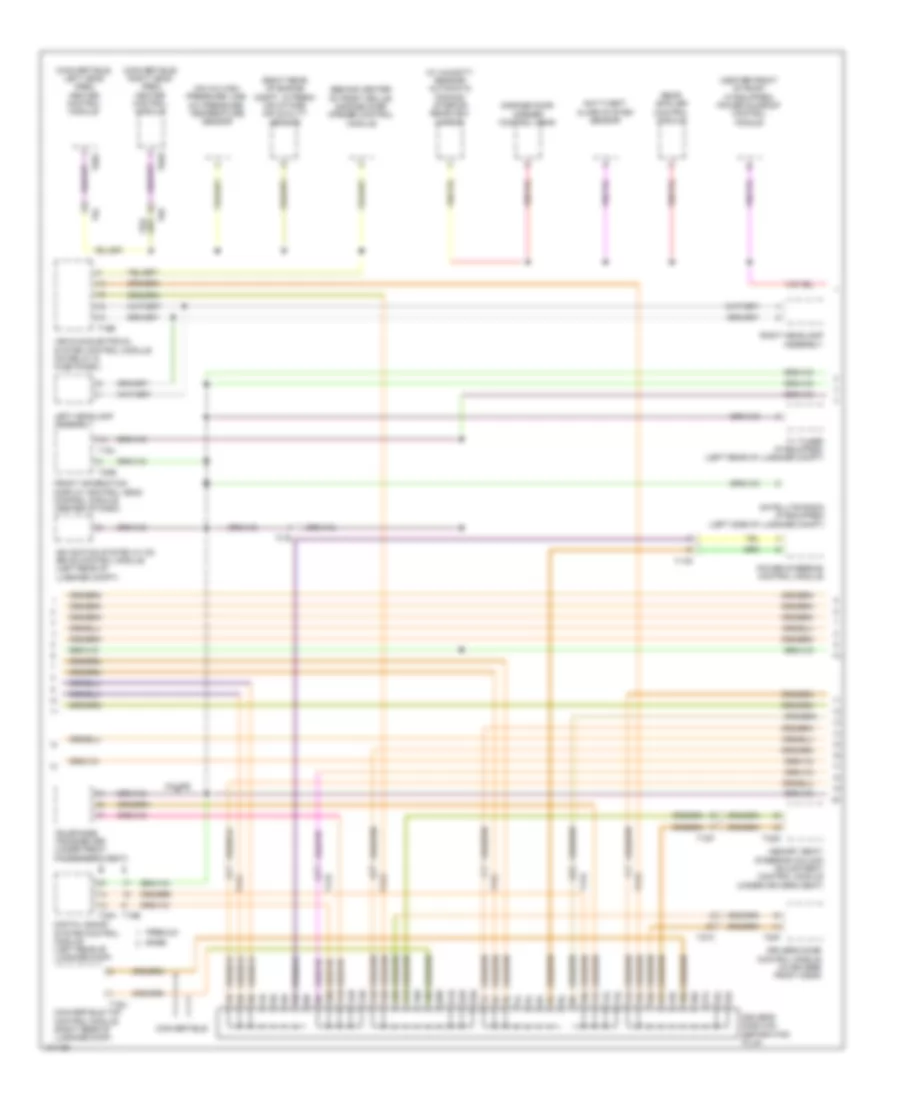 Computer Data Lines Wiring Diagram (2 of 3) for Audi A5 Premium Plus 2013