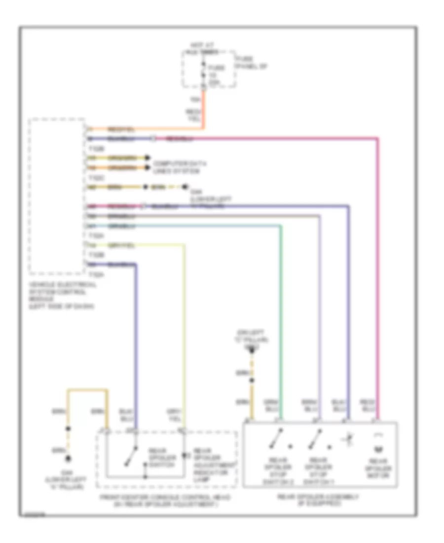 Active Bodyworks Wiring Diagram for Audi TT Quattro 2010