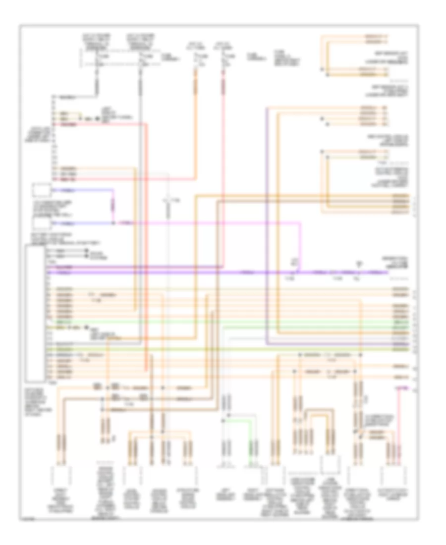 Computer Data Lines Wiring Diagram 1 of 3 for Audi allroad Premium 2014