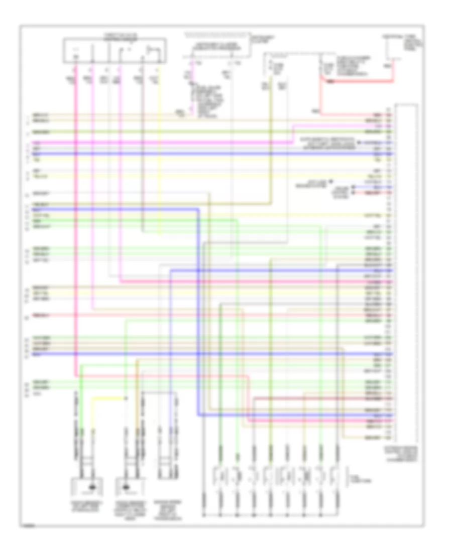 4.2L, Engine Performance Wiring Diagram (4 of 4) for Audi S8 2003